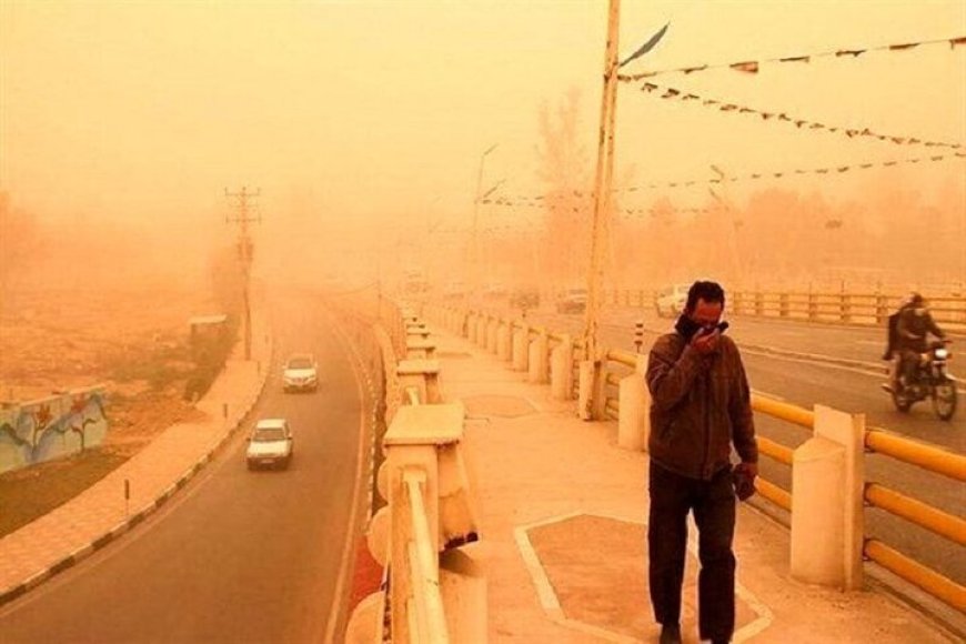 پیش‌بینی گرد و خاک محلی در خوزستان