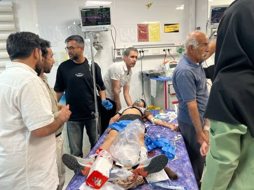 بازگشت بیمارستان لامرد به وضعیت عادی