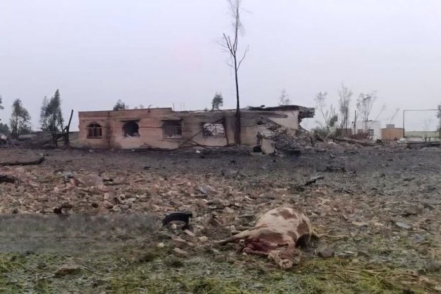 حمله هوایی رژیم صهیونسیتی و آمریکا روستای بهبهان