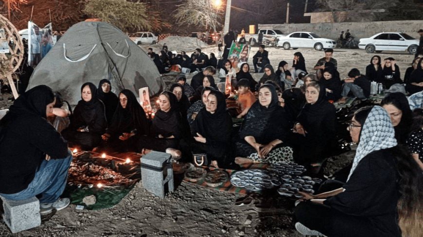 خانواده شهدای میناب