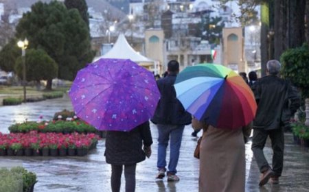 بارش‌های بهاری در فارس آغاز می‌شوند