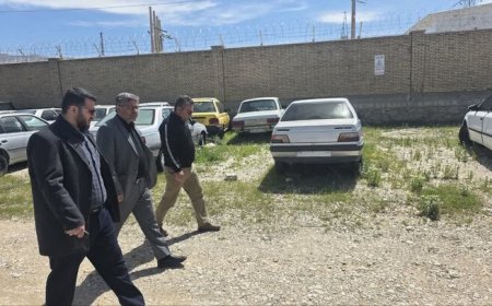 بازدید دادستان مرکز استان کهگیلویه و بویراحمد از پارکینگ مرکزی یاسوج