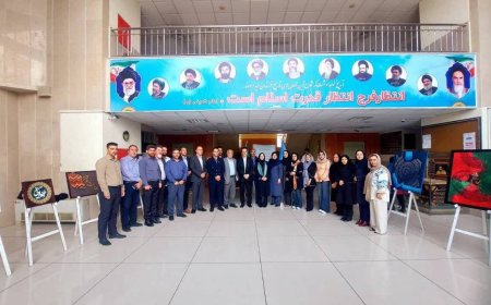نمایشگاه ایران من در شیراز؛ روایتی از عشق به وطن در قاب نقاشی‌خط