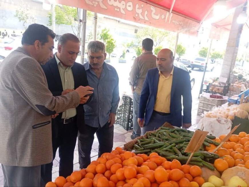 بازرسی میدانی از بازار شیراز