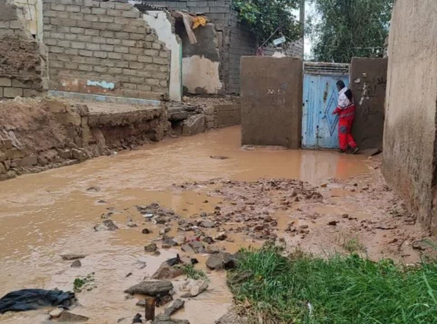 امدادرسانی به خانوارهای گرفتار در آبگرفتگی شهرستان آغاجاری