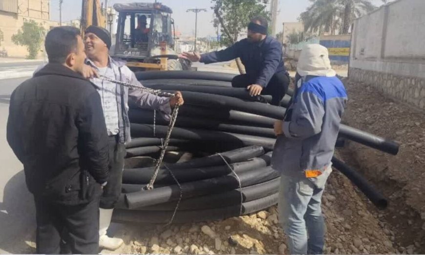 توسعه و نوسازی ۷۱ کیلومتر شبکه آب در استان بوشهر آغاز شد