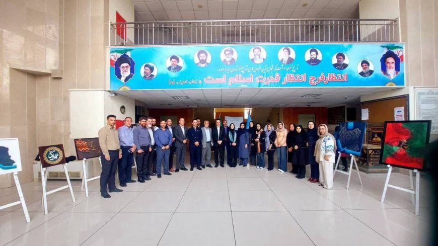 نمایشگاه ایران من در شیراز؛ روایتی از عشق به وطن در قاب نقاشی‌خط