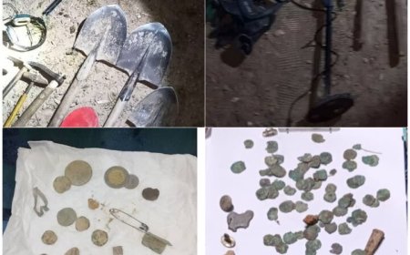 کشف ۶۷ سکه و اشیاء تاریخی در مرودشت