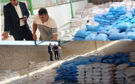 کشف انبار محصولات پتروشیمی احتکار شده در اندیمشک