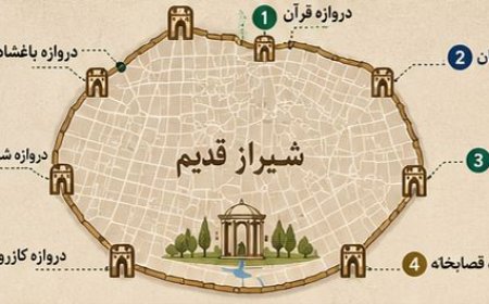 هفت دروازه شیراز؛ میراثی که تنها یکی از آن باقی مانده است
