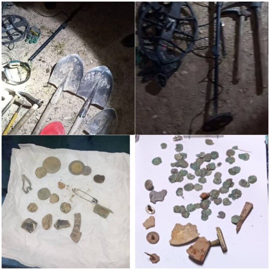 کشف ۶۷ سکه و اشیاء تاریخی در مرودشت