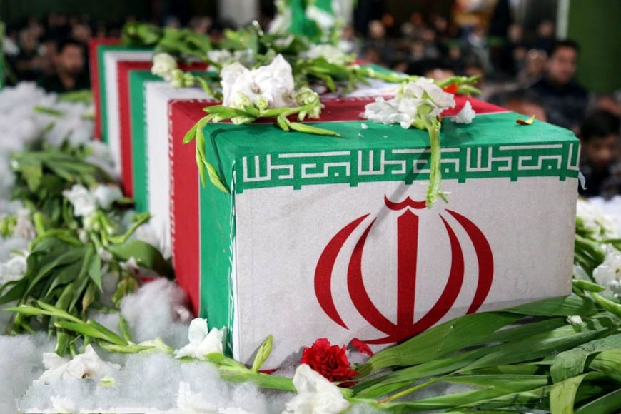 وداع  باپیکر شهید والامقام  محمدرضاجوانبخت