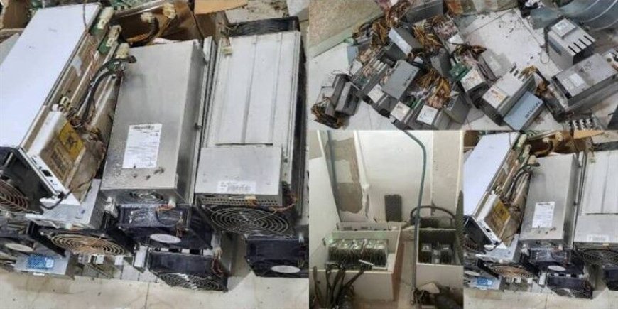 ۴۸۰۰ دستگاه استخراج رمزارز غیرمجاز در بوشهر کشف شد