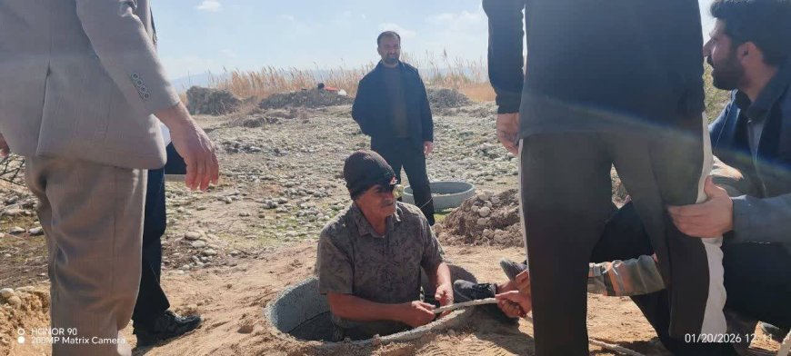 قناتهای کازرون دوباره جان گرفتند، تامین آب برای ۷۵۰ هکتار زمین کشاورزی
