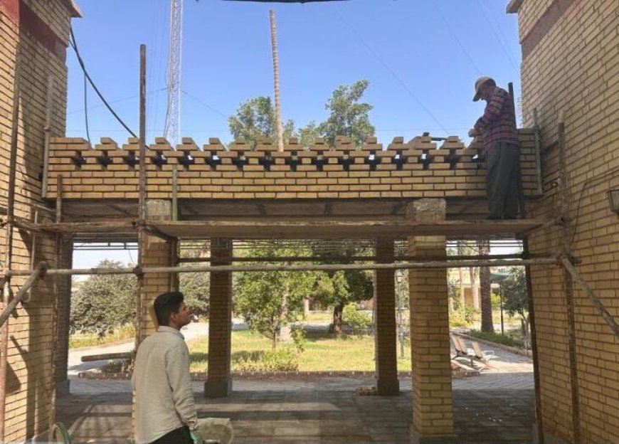 مرمت دوره‌ای ساختمان تاریخی شیرخوارگاه اهواز آغاز شد