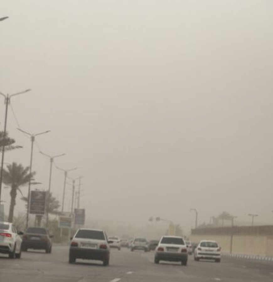 وزش باد و احتمال برخاستن گردوخاک در خوزستان