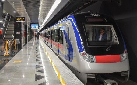 فردا خدمات دهی قطار شهری شیراز رایگان است