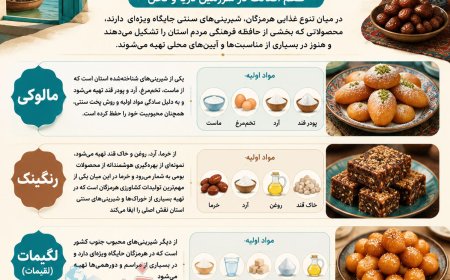 شیرینی های سنتی هرمزگان