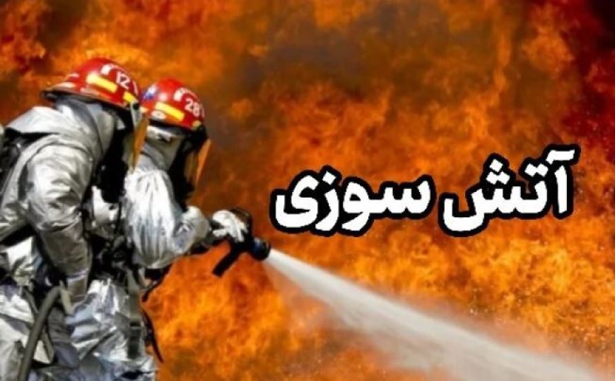 مهار آتش سوزی محدود در بیمارستان حاجی آباد هرمزگان