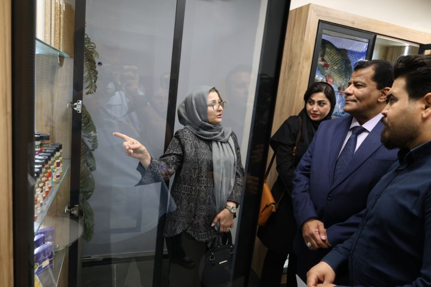 بازدید هیات تجاری بصره از نمایشگاه توانمندی‌های خوزستان