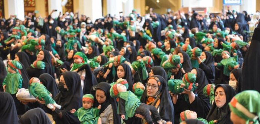 برگزاری همایش شیرخوارگان حسینی در ۸۵۰ نقطه استان فارس