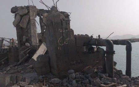 اولین تصاویر از حمله آمریکا به آب‌شیرین‌کن بونجی جاسک