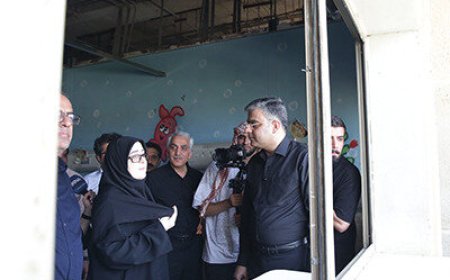 سخنگوی دولت از بیمارستان آسیب‌دیده بوشهر بازدید کرد