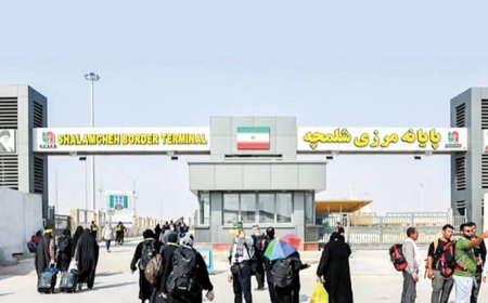 تردد زائران در شلمچه با وجود حمله موشکی آمریکا بدون وقفه ادامه دارد