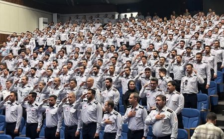 ۳۲۸ آتش‌نشان جدید پس از آموزش‌های تخصصی وارد چرخه خدمت در شیراز شدند