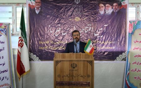 استاندار فارس در کازرون؛ از افتتاح مدرسه تا آغاز تعریض محور کازرون ـ قائمیه
