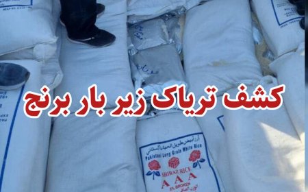 کشف محمولۀ یک تنی تریاک در نی‌ریز