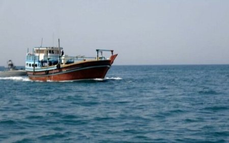 توقیف شناور حامل ۶۰۰ کیلوگرم ماهی قاچاق در آب‌های قشم