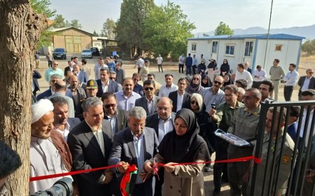 مرکز اطفای حریق پارک ملی بمو در شیراز افتتاح شد