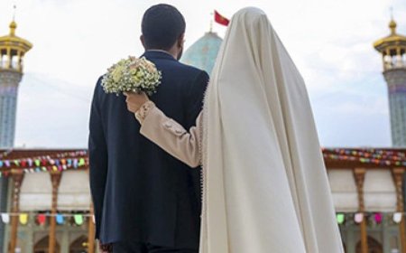 سفره عقد ۲۶ زوج جوان در حرم شاهچراغ(ع) پهن شد