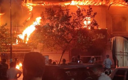آتش‌سوزی در نمایشگاه پاییزه یاسوج مهار شد؛ علت حادثه در دست بررسی