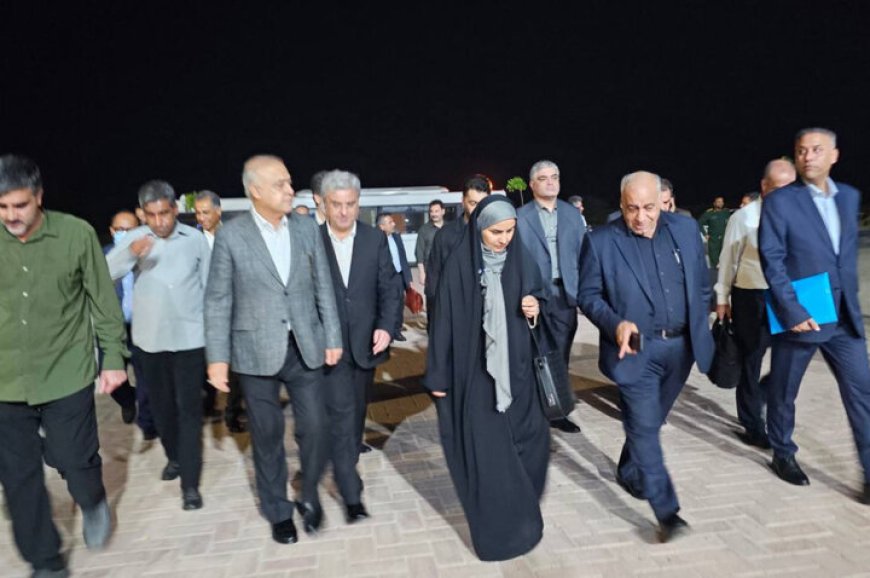 وزیر راه و شهرسازی وارد استان هرمزگان شد