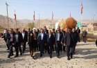 وزیر آموزش و پرورش از محل شهادت دانش‌آموزان و معلم لامردی بازدید کرد