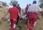 نجات مرد ۳۵ ساله از ارتفاعات کوه چنار پس از چهار ساعت تلاش